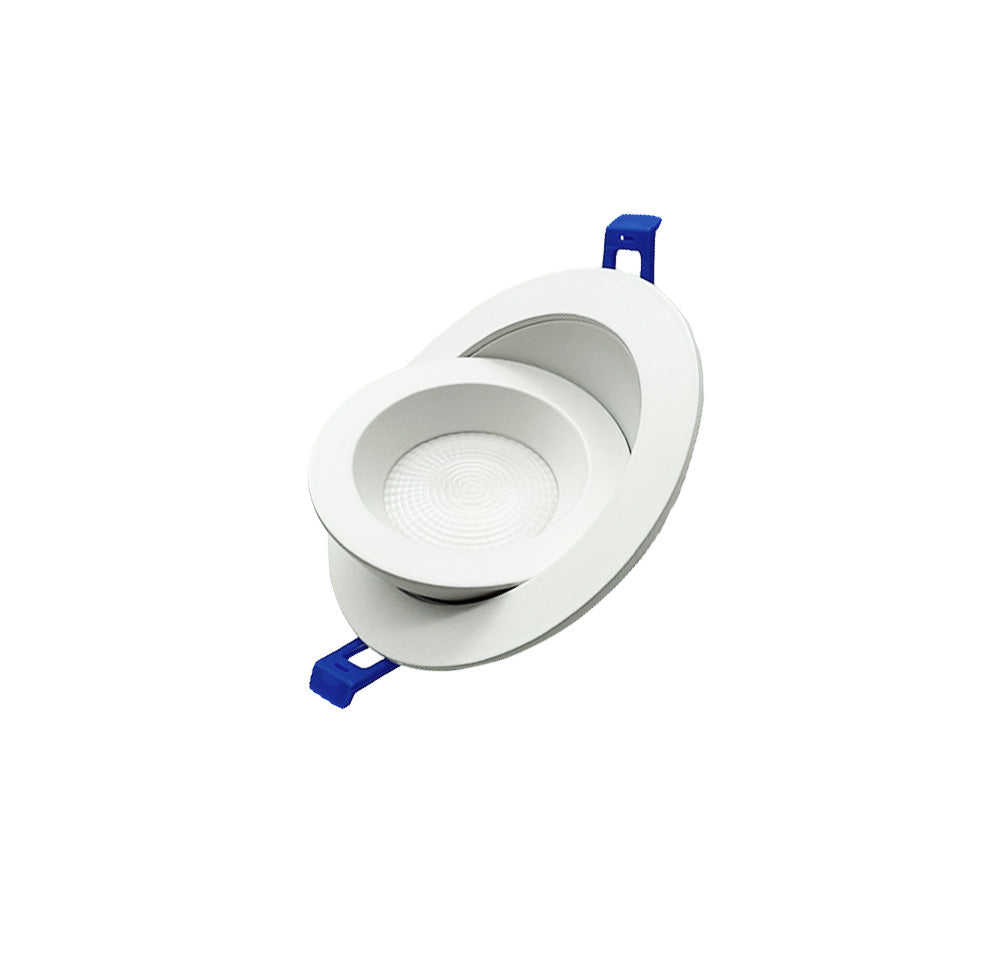 4" LED Gimbal Recessed Fixture Round Anti-Glare