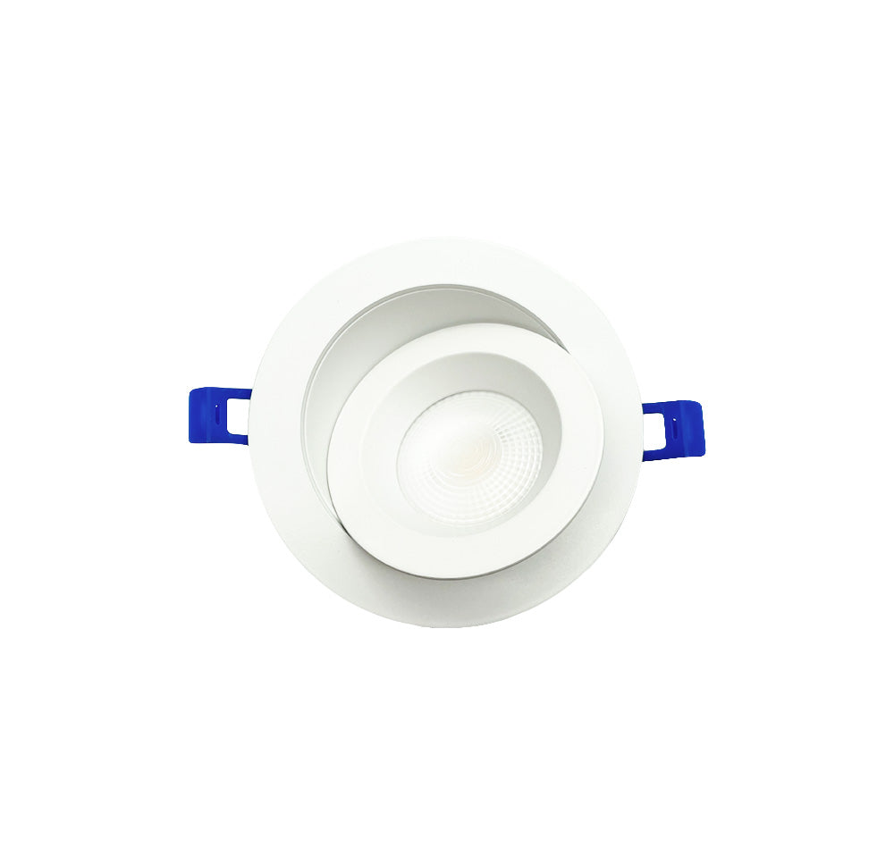 4" LED Gimbal Recessed Fixture Round Anti-Glare