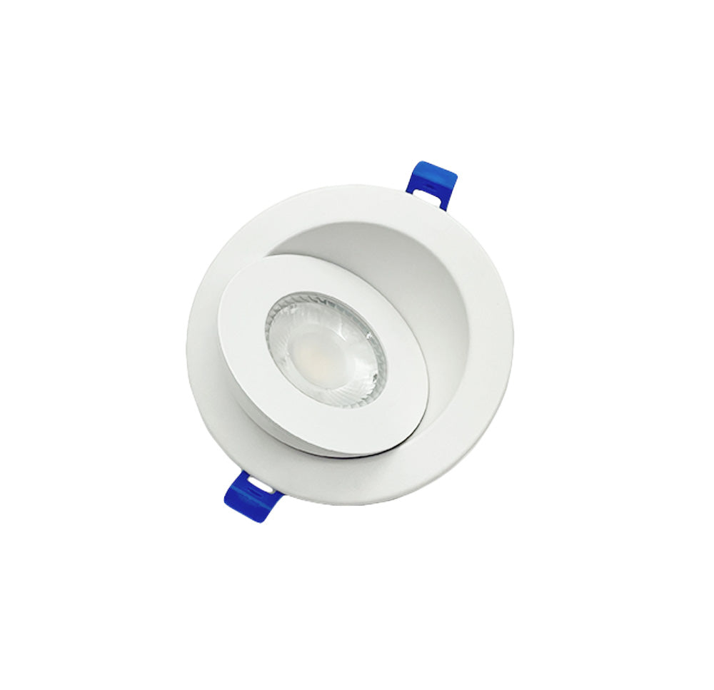 4" LED Gimbal Recessed Fixture Round Fire Rated