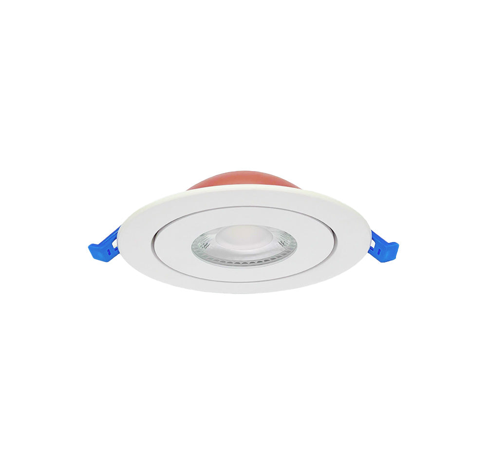 4" LED Gimbal Recessed Fixture Round Fire Rated