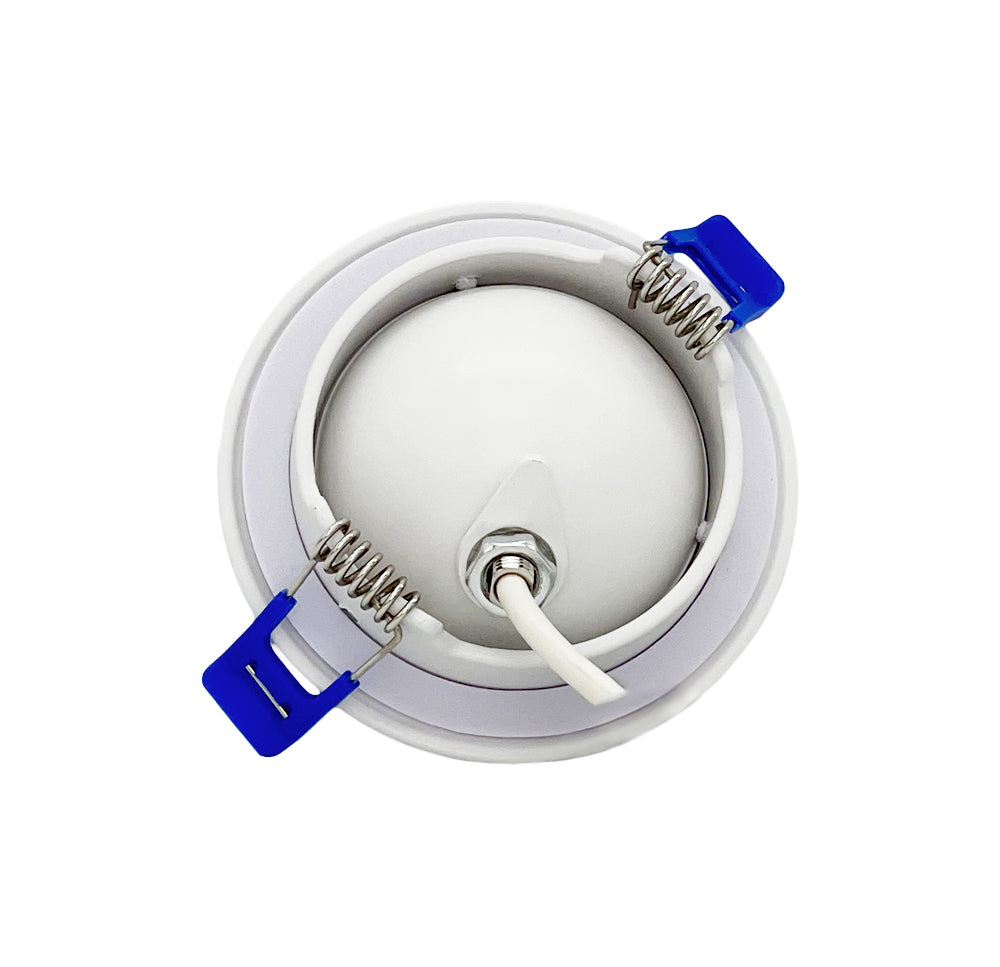 2" 5CCT LED Gimbal Recessed Fixture Round - White