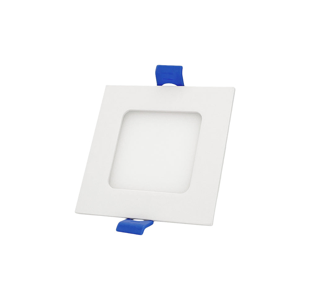 3.5" LED Slim Panel Square White/Black/Brushed Nickel