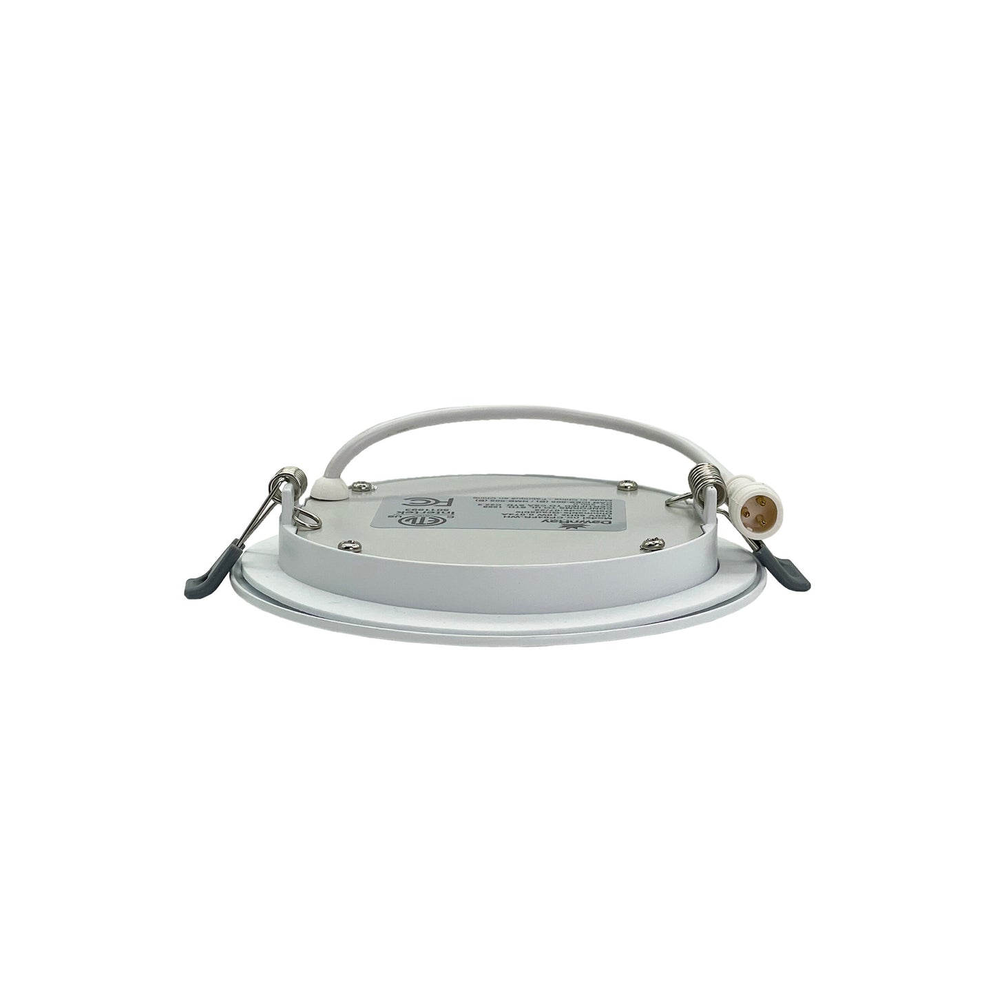 4" LED Slim Panel Round White