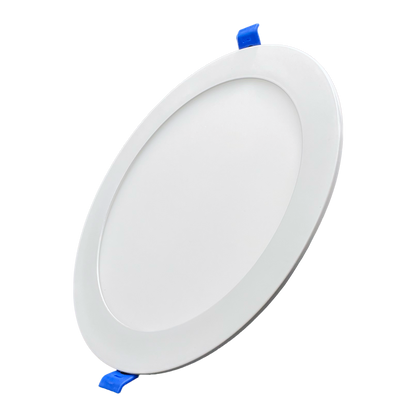 5CCT 8" LED Slim Panel Round White/Black