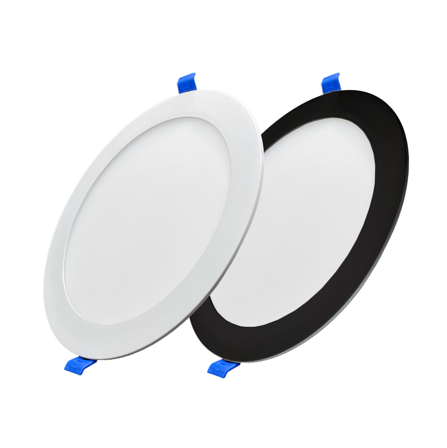 5CCT 8" LED Slim Panel Round White/Black