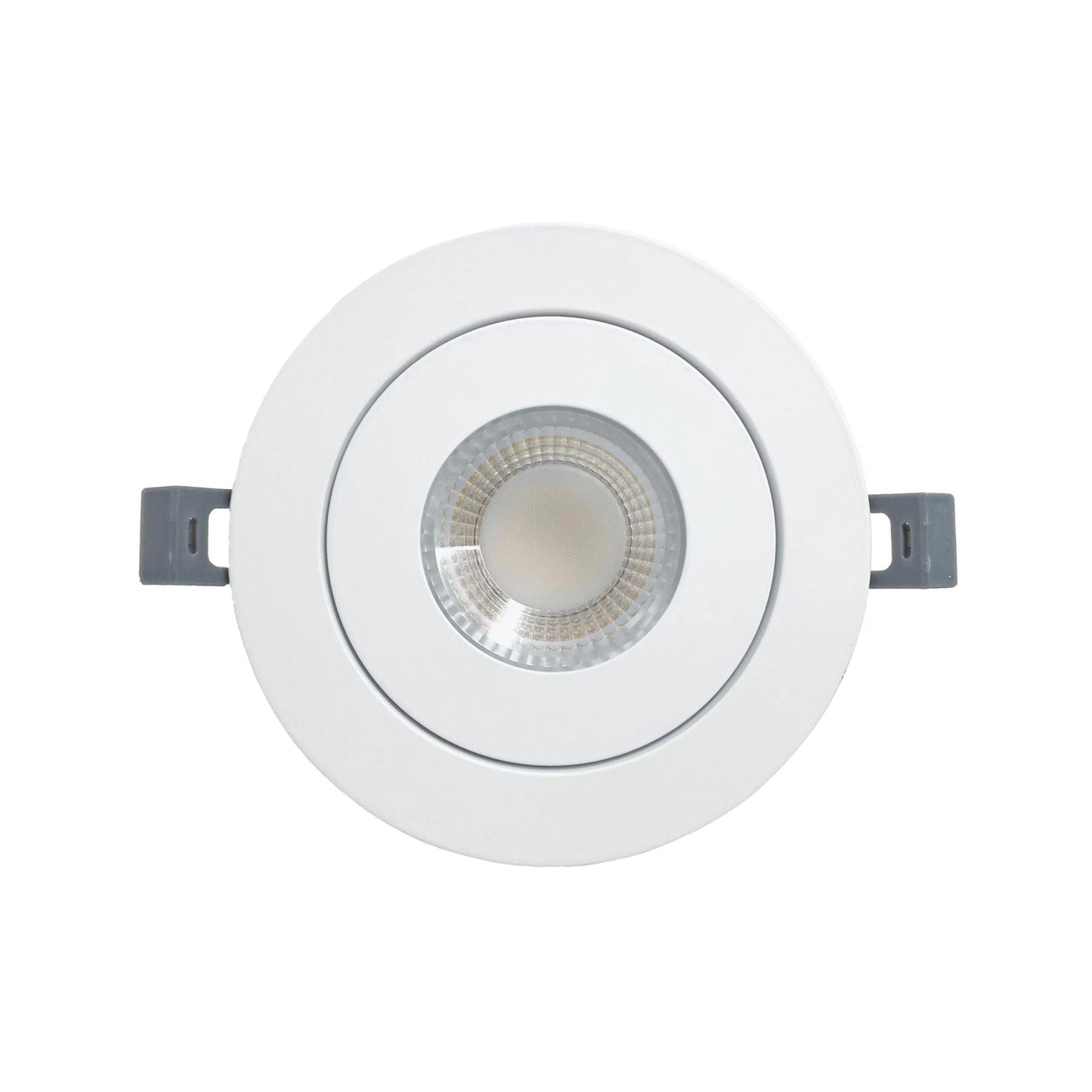 DawnRay 4" LED Slim Gimbal Round White